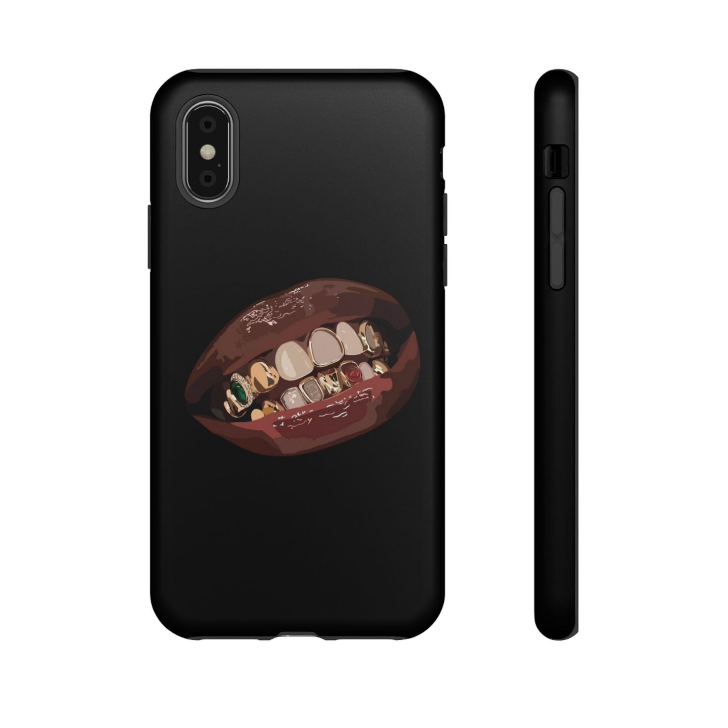 Tough Cases - Unique Phone Case with Bold Teeth Design