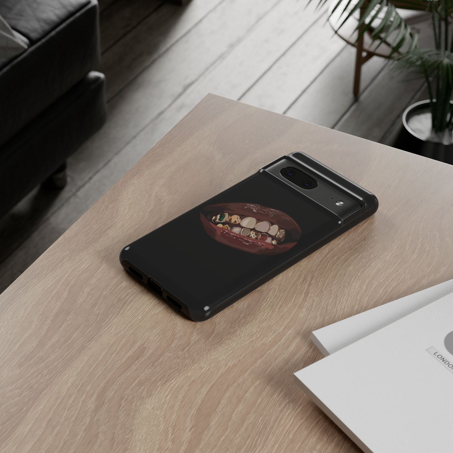 Tough Cases - Unique Phone Case with Bold Teeth Design
