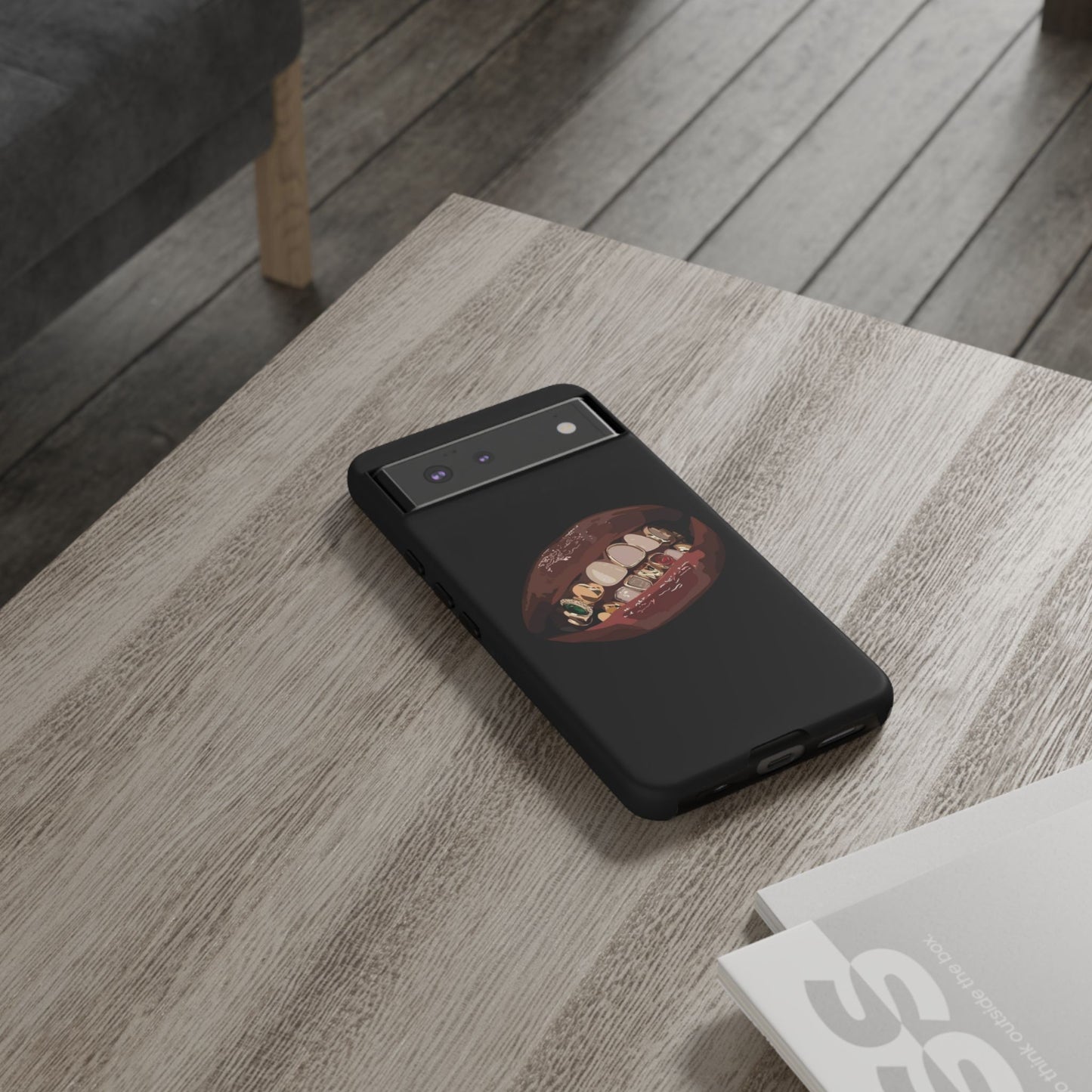 Tough Cases - Unique Phone Case with Bold Teeth Design