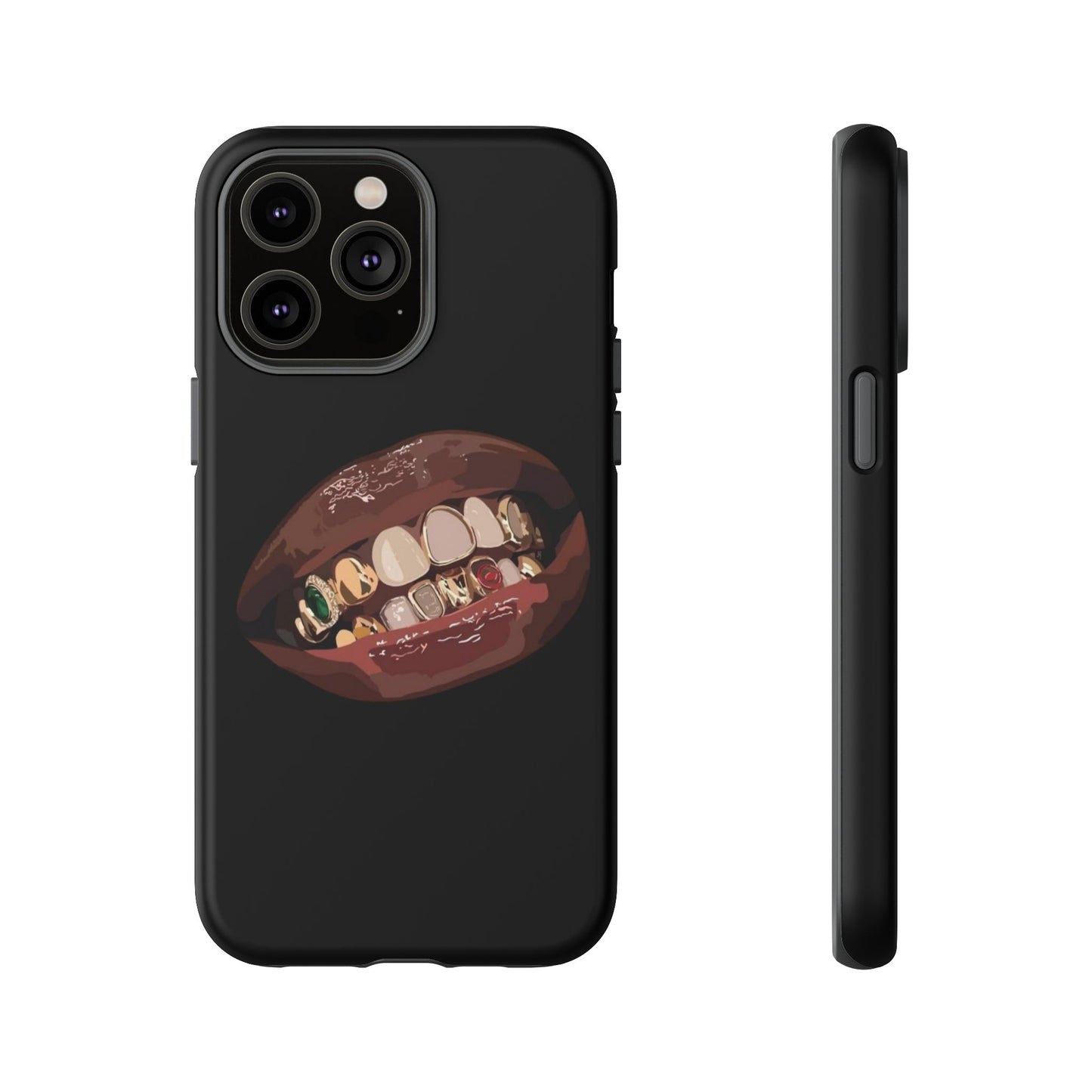 Tough Cases - Unique Phone Case with Bold Teeth Design