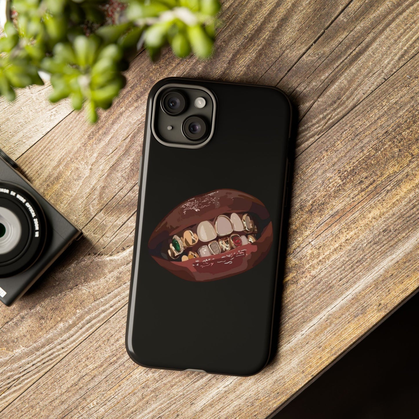 Tough Cases - Unique Phone Case with Bold Teeth Design