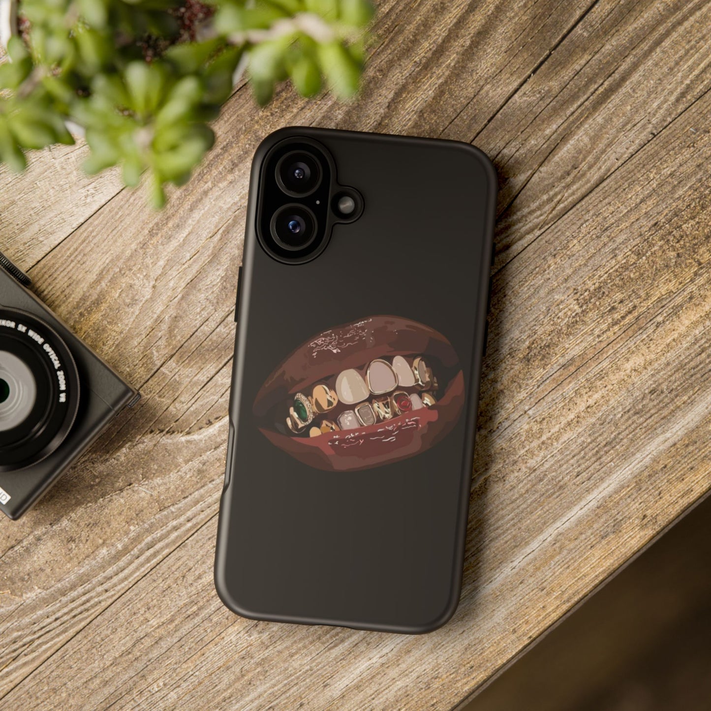 Tough Cases - Unique Phone Case with Bold Teeth Design