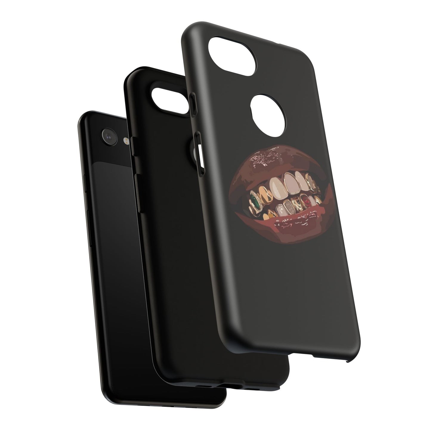 Tough Cases - Unique Phone Case with Bold Teeth Design