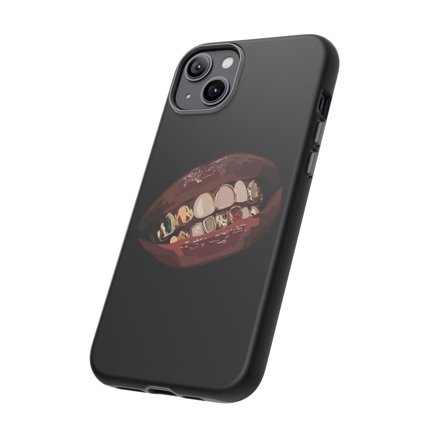 Tough Cases - Unique Phone Case with Bold Teeth Design
