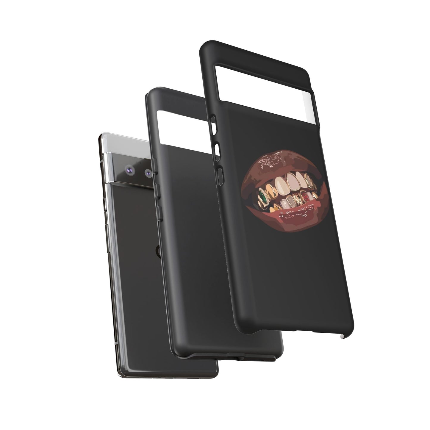 Tough Cases - Unique Phone Case with Bold Teeth Design