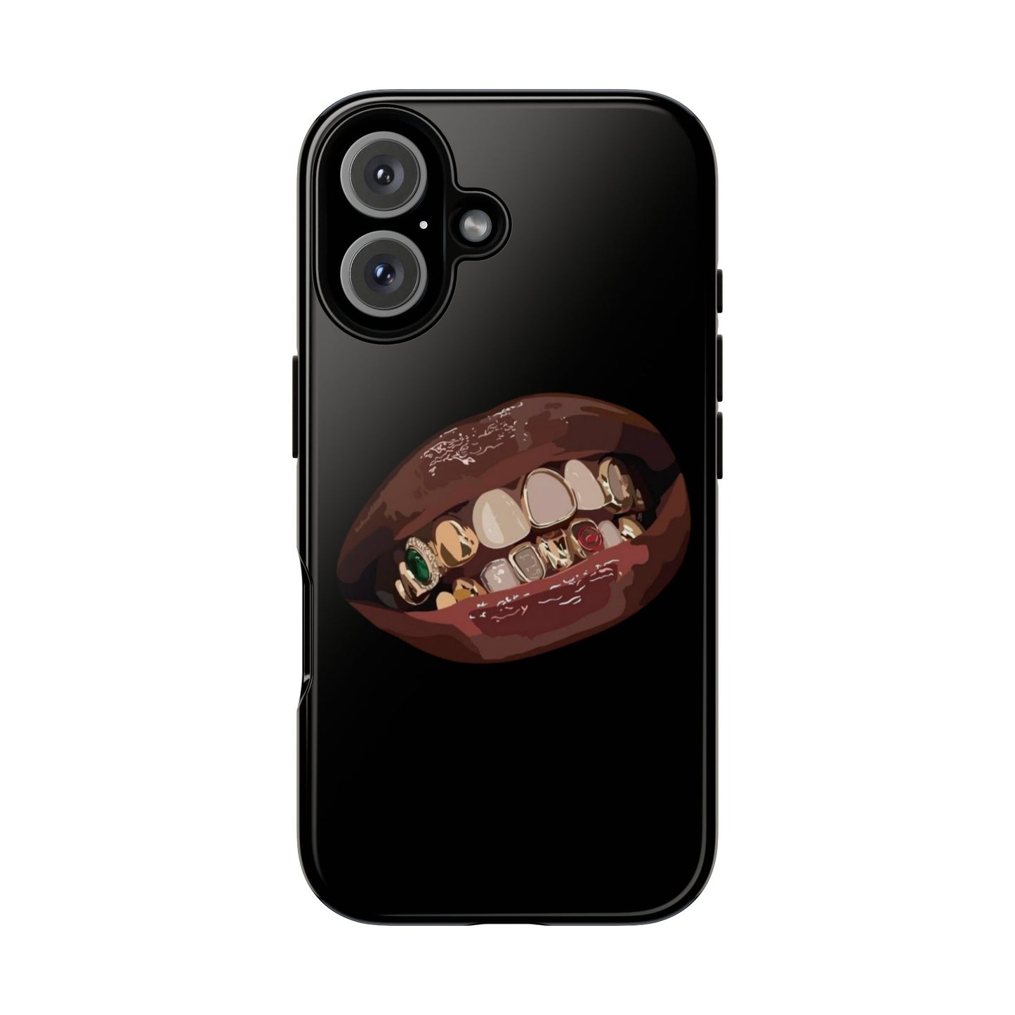 Tough Cases - Unique Phone Case with Bold Teeth Design
