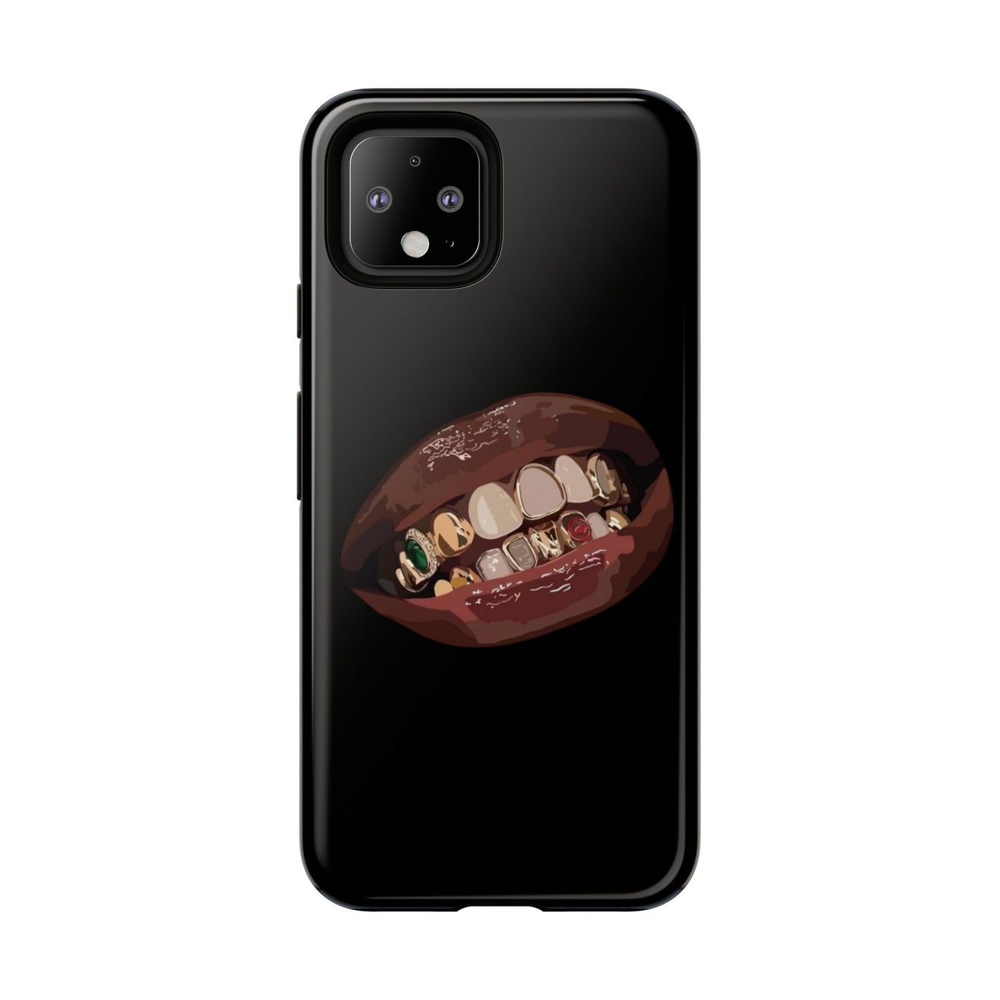 Tough Cases - Unique Phone Case with Bold Teeth Design