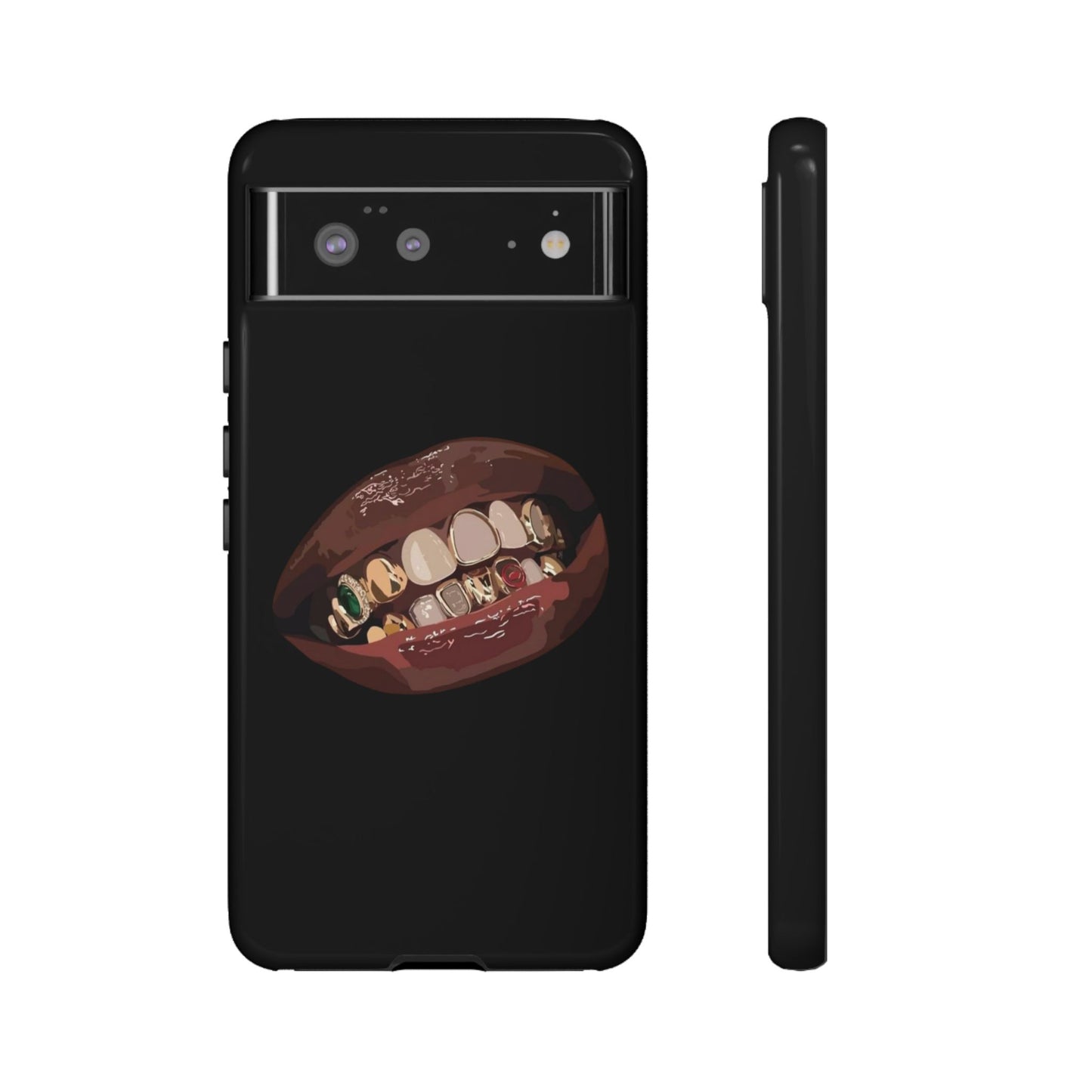 Tough Cases - Unique Phone Case with Bold Teeth Design
