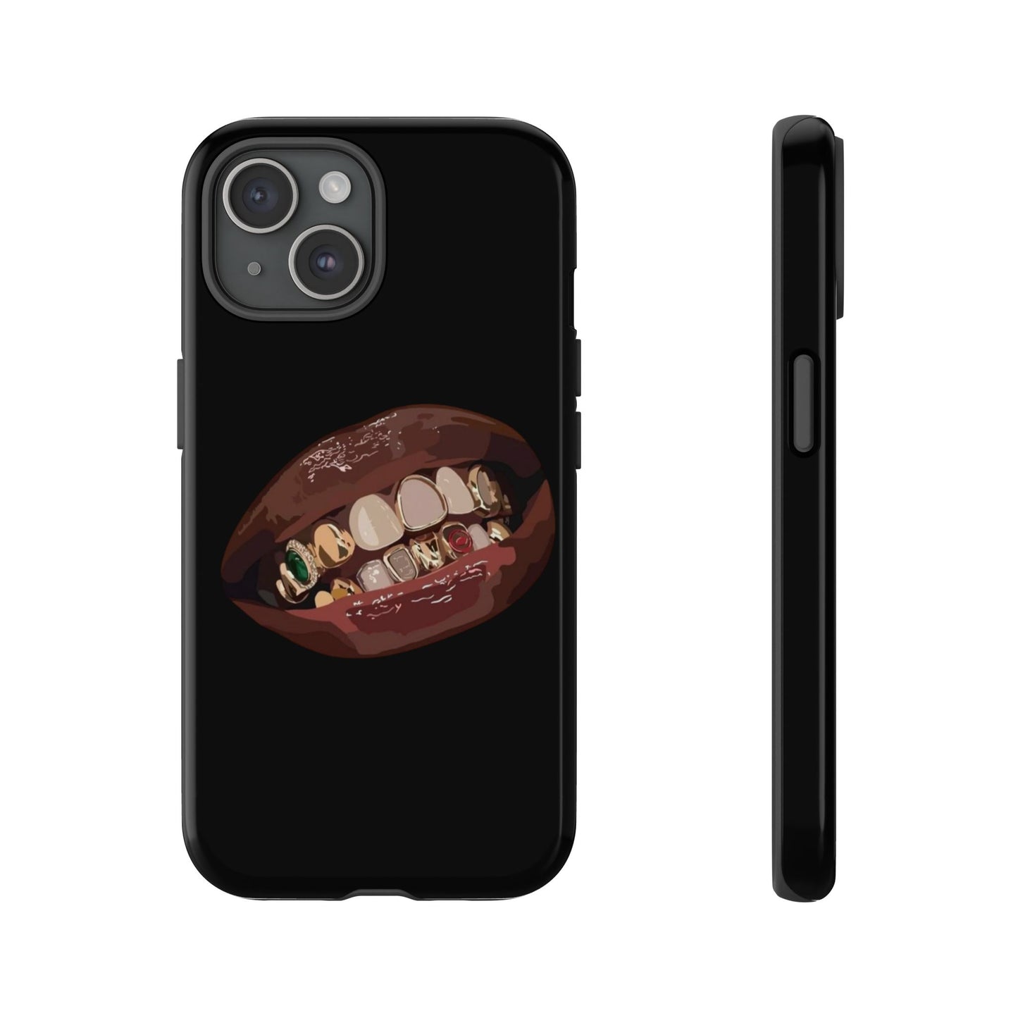 Tough Cases - Unique Phone Case with Bold Teeth Design