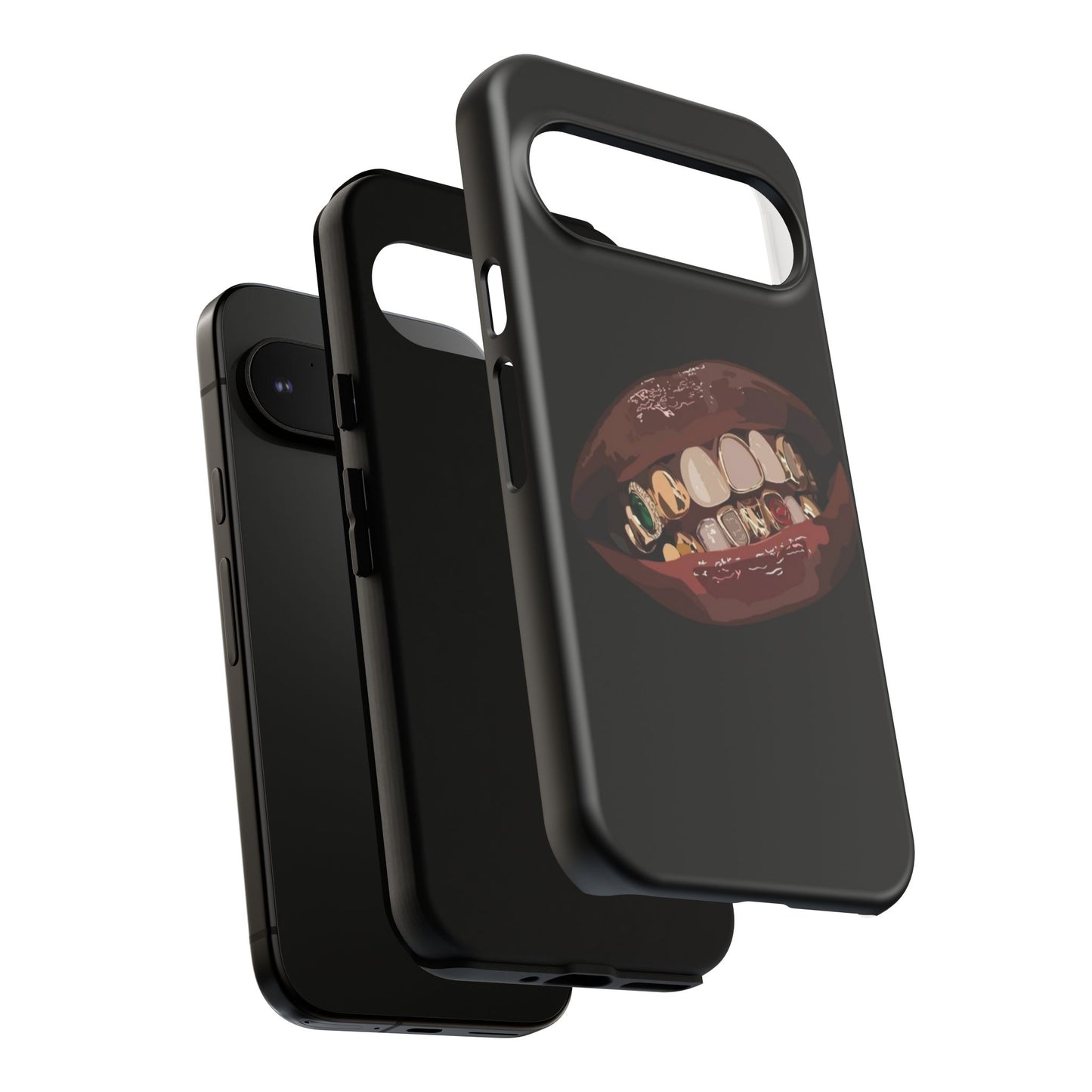 Tough Cases - Unique Phone Case with Bold Teeth Design